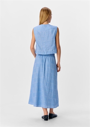 Aya sl vest White/Cornflower Blue Object 